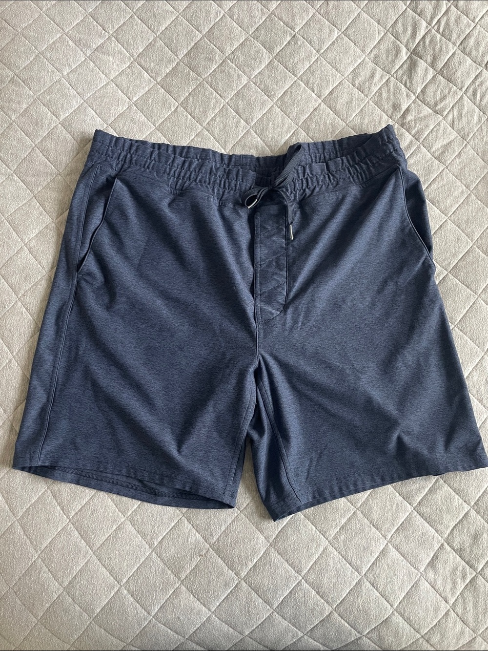 Outdoor Voices Navy athletic shorts with Drawstring